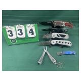 Used Pocket Knife Lot