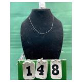 Sterling Silver Chain 18"