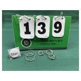 Sterling Silver Assorted Earrings