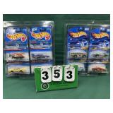 (2) 4 Packs Hot Wheels Sets