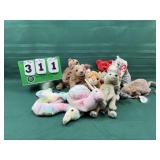 12 Assorted Beanie Babies
