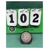 1896 Morgan Silver Dollar