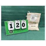 $25 New Hampshire Mint Bag US Quarter