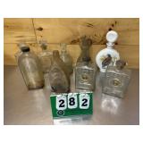 Assorted Glass Bottle Lot