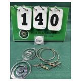(3)  Sets of Sterling Earrings