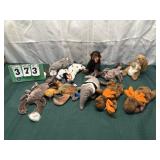 (10) Vintage Beanie Babies With Tags Lot 2