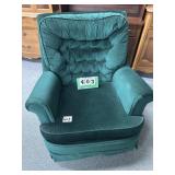 Green Swivel Chair