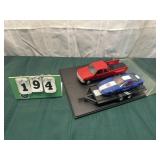 Large Chevy Truck w/ Trailer & Corvette