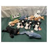 (10) Vintage Beanie Babies With Tags Lot 5