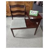 Victorian Telephone Seat