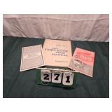 (3) Vintage Assorted Corvette Maintenance Repair M