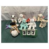 (10) Vintage Beanie Babies With Tags Lot 6