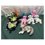 (10) Vintage Beanie Babies With Tags Lot 7