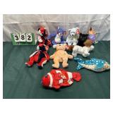 (10) Vintage Beanie Babies With Tags Lot 11