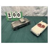 2  Corvette Metal Banks