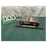 1957 Corvette with an open top