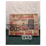 Vintage Auto Rama Corvette Slot Car Set