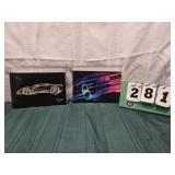 (2) Vintage Assorted Corvette Owners Manuals Lot 5