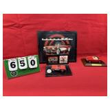 Corvettes on Stand & Clock