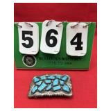 Vintage Native American Belt Buckle