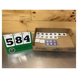 Lot of Uncirculated Coins