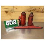 4 & 6 Ton Bottle Jacks