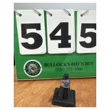 Turquoise Silver Eagle Ring  Sz. 8