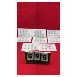 (8) 1982 Penny Variety Sets