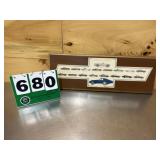 Wood Corvette Plaque 53-74