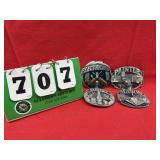 Occupational Belt Buckle Lot