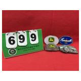 Farming Belt Buckle Lot