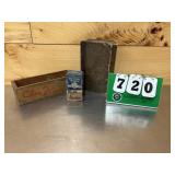 Old book + Advertisers