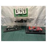 (3) Assorted PROMO Corvette Cars In Cases Lot 2