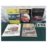 (5) Assorted Corvette Books Lot 12