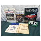 (5) Assorted Corvette Books Lot 11