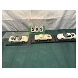 (3) Assorted PROMO Corvette Cars  Lot 14