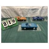 (3) Assorted PROMO Corvette Cars  Lot 15