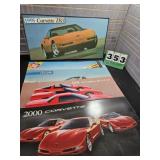 Corvette Wall Arts Framed Lot 2