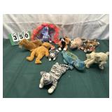 (10) Vintage Beanie Babies With Tags Lot 13