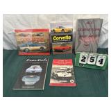 (5) Assorted Corvette Books Lot 16
