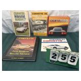 (5) Assorted Corvette Books Lot 17