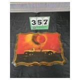 Corvette Wall Arts Framed Lot 6