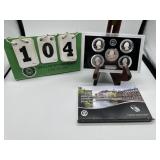 2019 Silver Quarter Proof Set