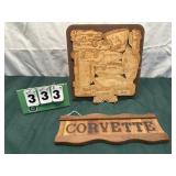Wooden Corvette Items