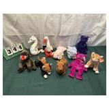 (10) Vintage Beanie Babies With Tags Lot 7