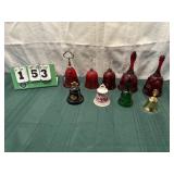 Assorted Glass and Porcelain Bells