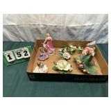 Ceramic Flowers & Avon