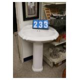 Pedestal Bathroom Sink