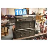 Double Stack Machinist Tool Box + Contents