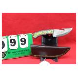 Hand Forged Damascus Hunting Knife